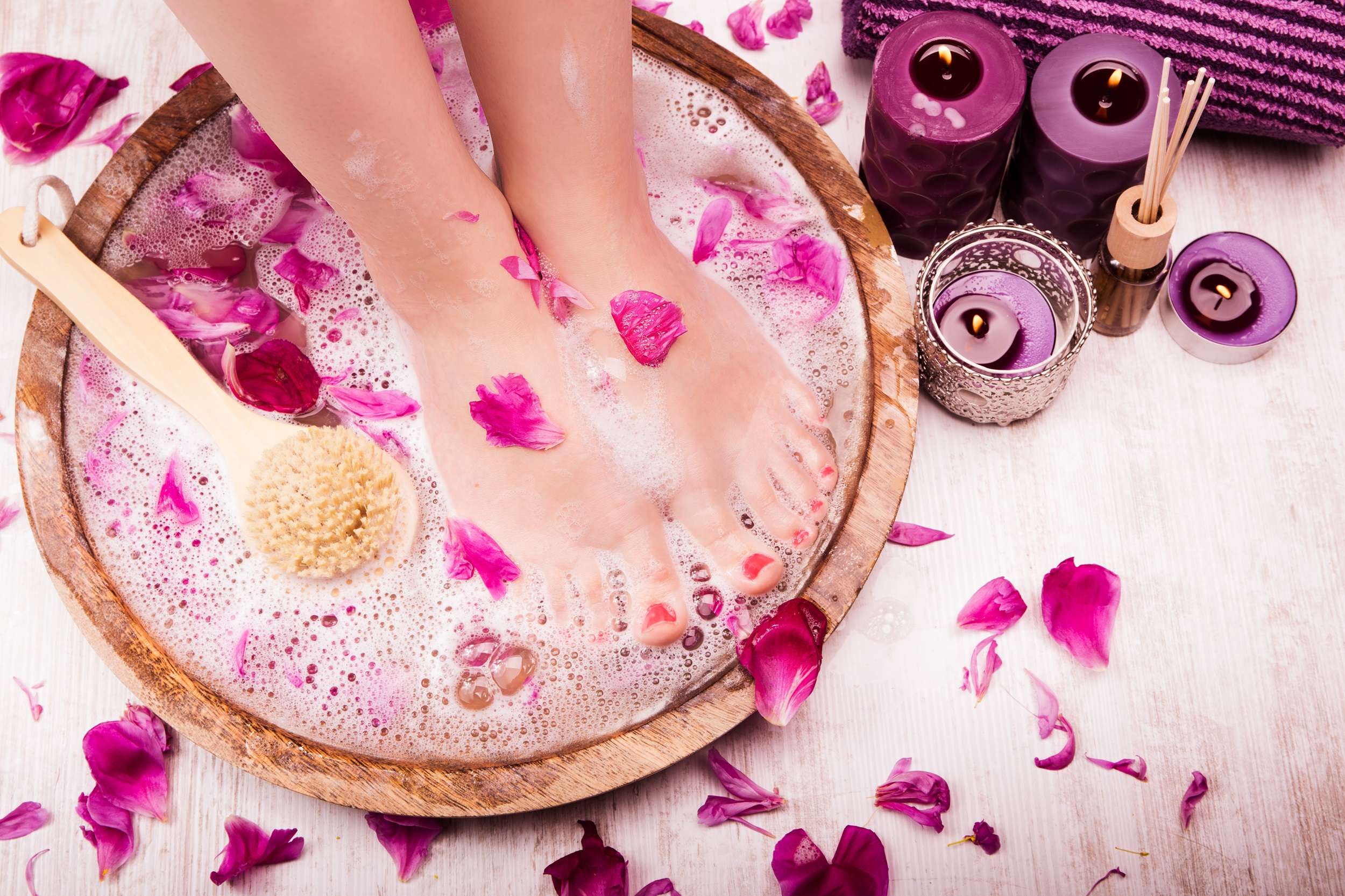Rosa Nails Studio luksus fodmassage, spa behandlinger